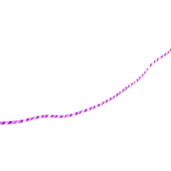 Gifi Guirlande tube solaire sucre d'orge blanc violet L. 4m^ Décoration Extérieure De Noël