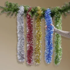 Gifi Guirlande vert métallisé L180cm^ Décoration Sapin