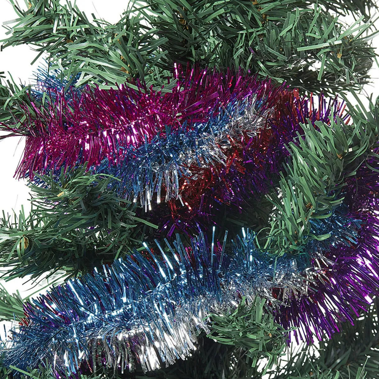 Gifi Guirlandes de sapin colorées L 1,8 m - Lot de 5^ Décoration Sapin