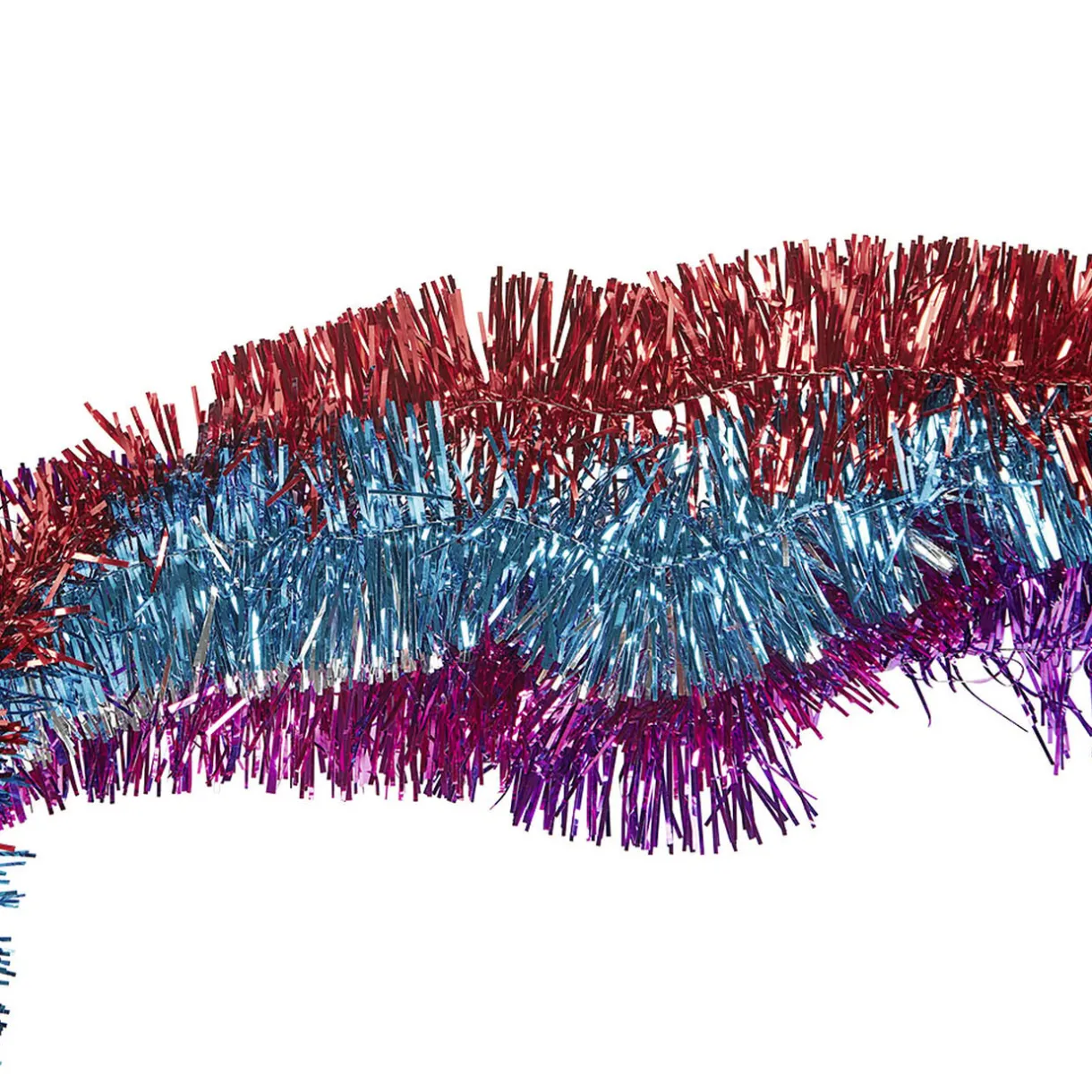 Gifi Guirlandes de sapin colorées L 1,8 m - Lot de 5^ Décoration Sapin