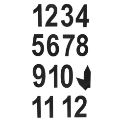 New Gifi Horloge ballon x12