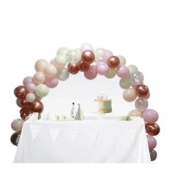 Online Gifi Kit arche à ballons pastel 96 pièces