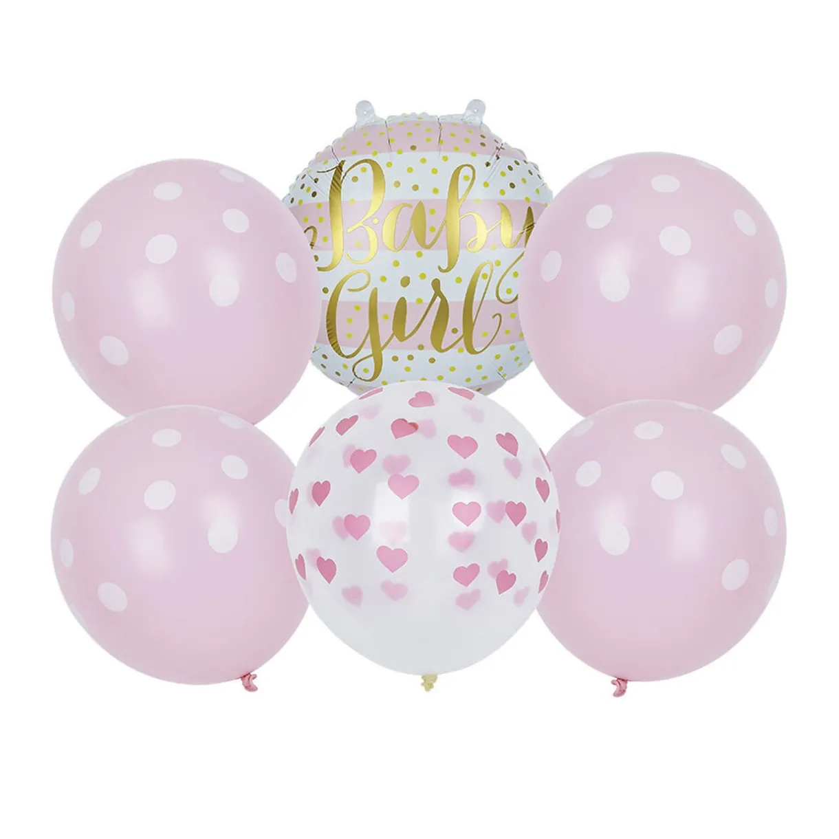 Online Gifi Kit ballon révélation bébé fille x6
