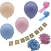 Gifi Kit décoration révélation naissance 19 pièces