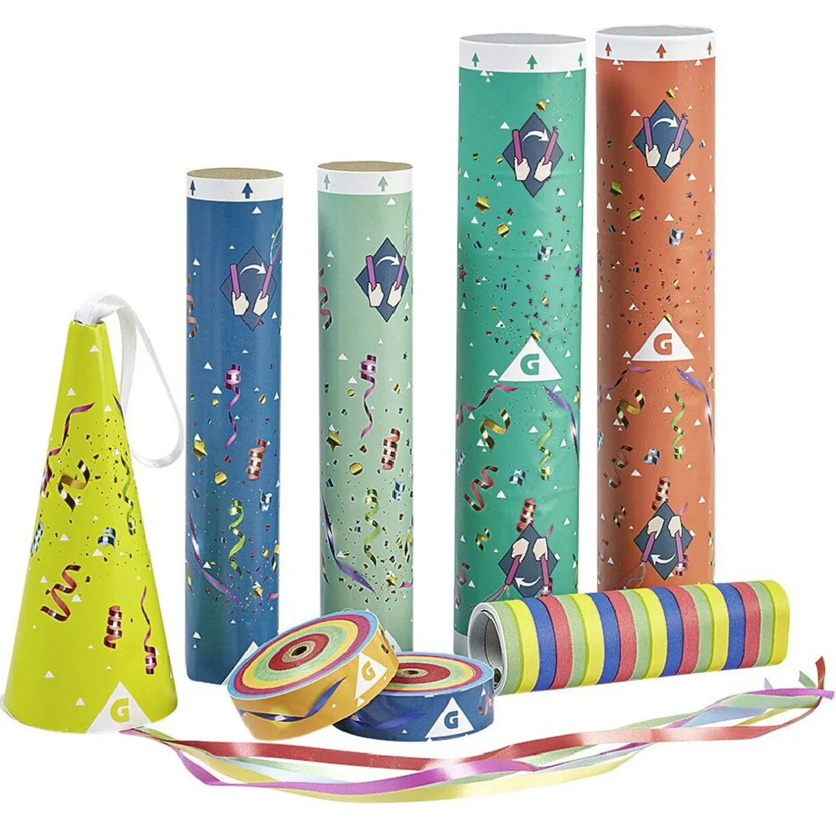 Sale Gifi Kit de confettis et serpentins