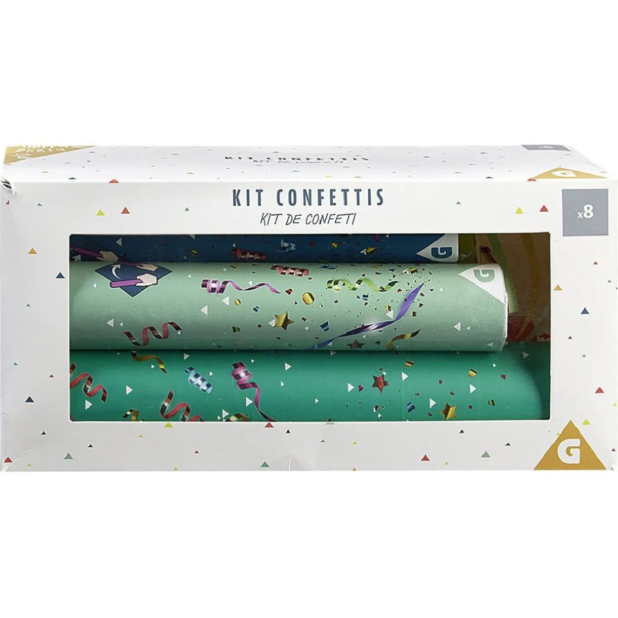 Sale Gifi Kit de confettis et serpentins