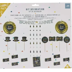 Gifi Kit de décoration spécial Nouvel an x 23