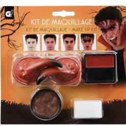 Clearance Gifi Kit de maquillage démon Halloween