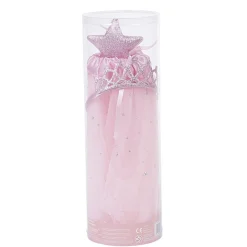 Best Gifi Kit de princesse rose ou bleu 3 pièces