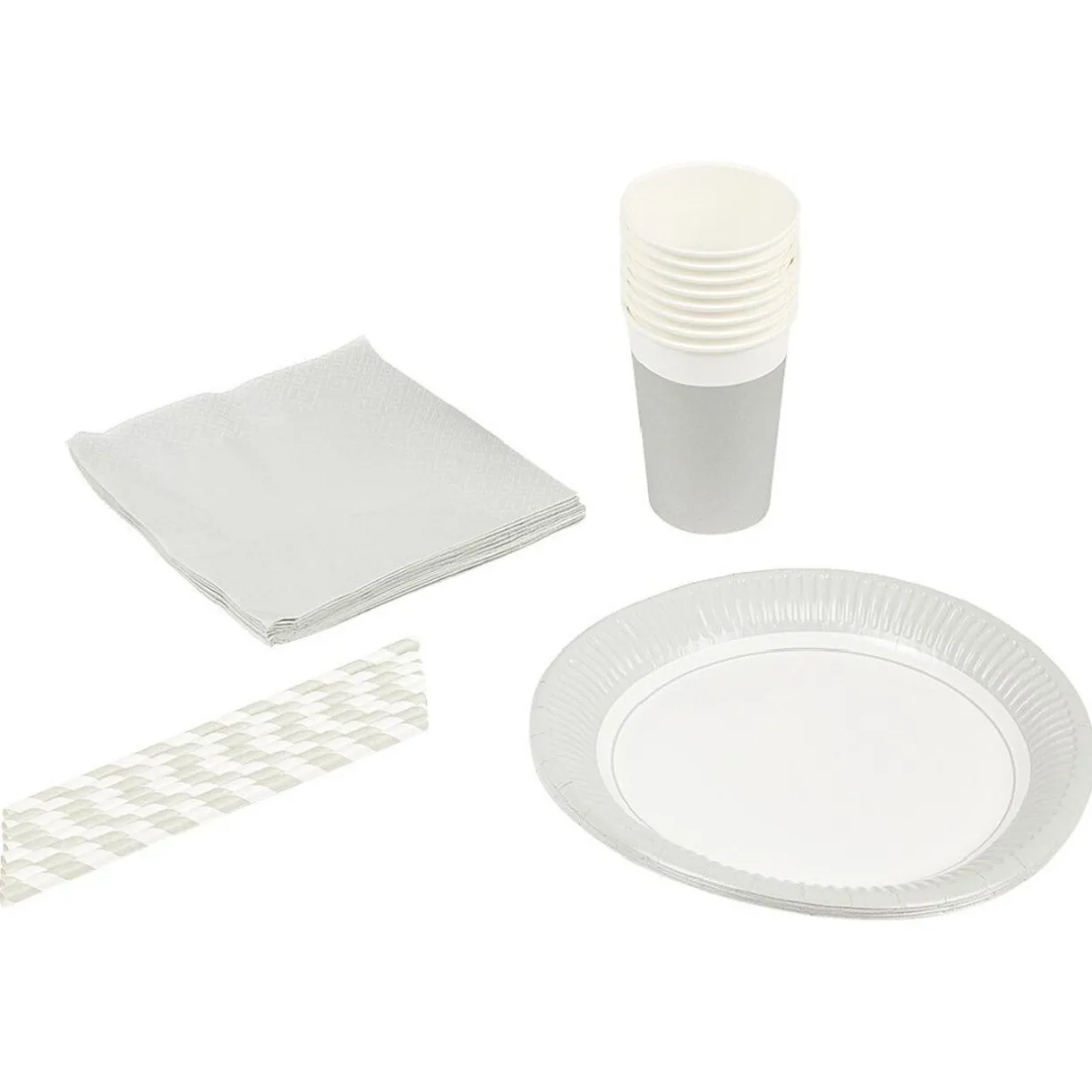 Sale Gifi Kit jetable 32 pièces gris