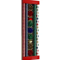 Gifi Kit papier cadeau x4 bolduc x2 noeud x7 motif nature Noël multicolore^ Loisirs Créatifs Et Emballage Cadeau