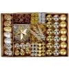 Gifi Kit pour sapin de Noël sujet à suspendre doré x100^ Décoration Sapin