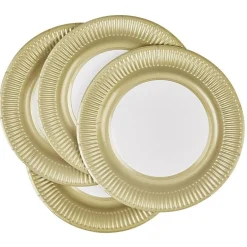 Outlet Gifi Kit vaisselle jetable 10 personnes Fin d'année