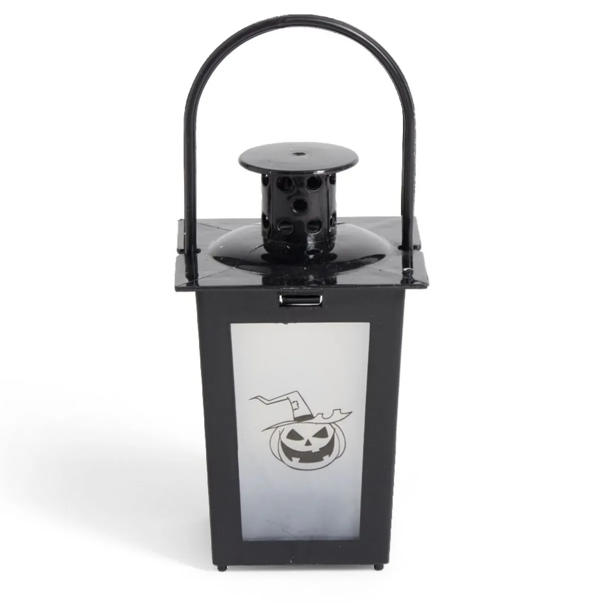 Gifi Lanterne LED Halloween animée à piles 7,4x7,4xH15,5cm