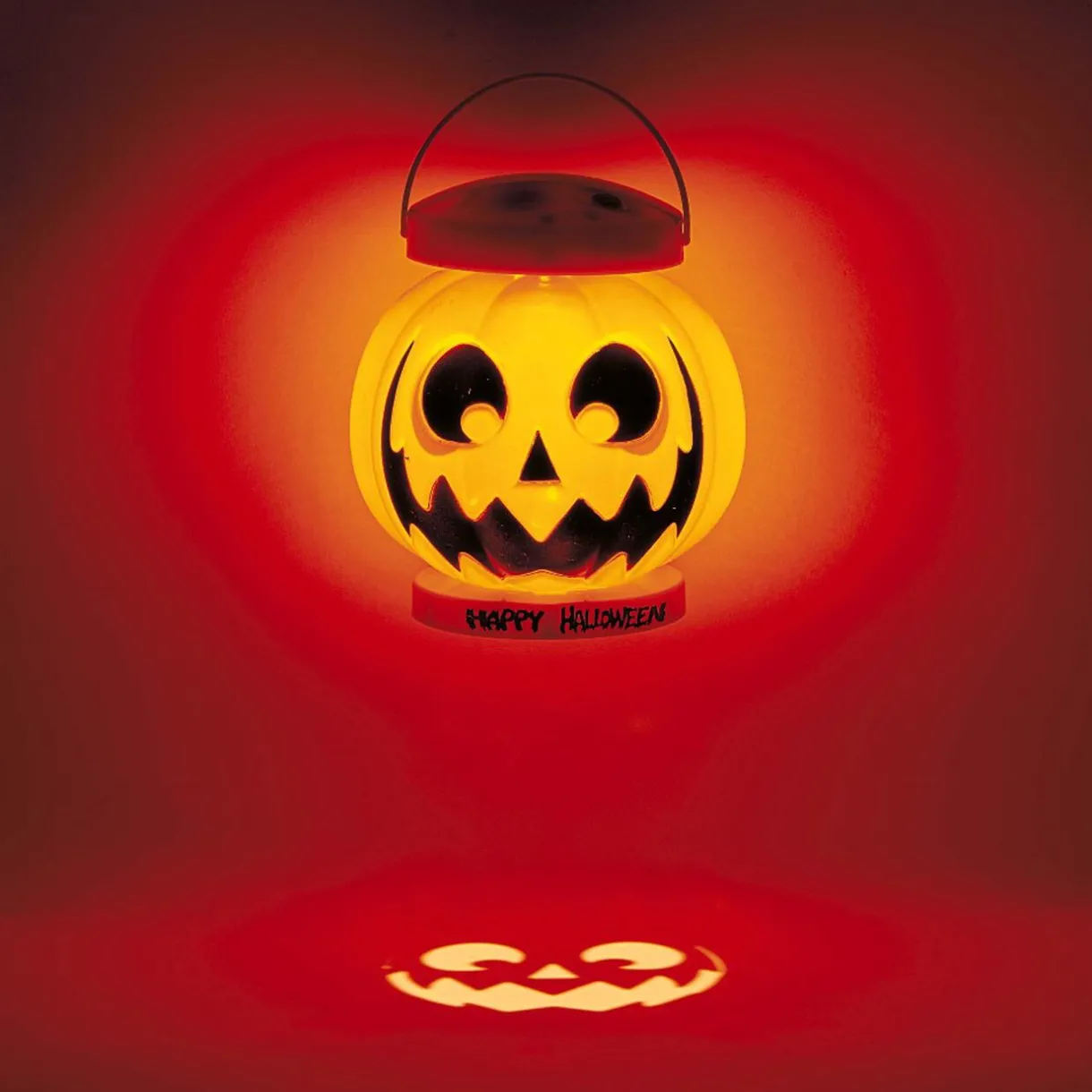 Clearance Gifi Lanterne LED sonore projecteur Halloween forme citrouille orange