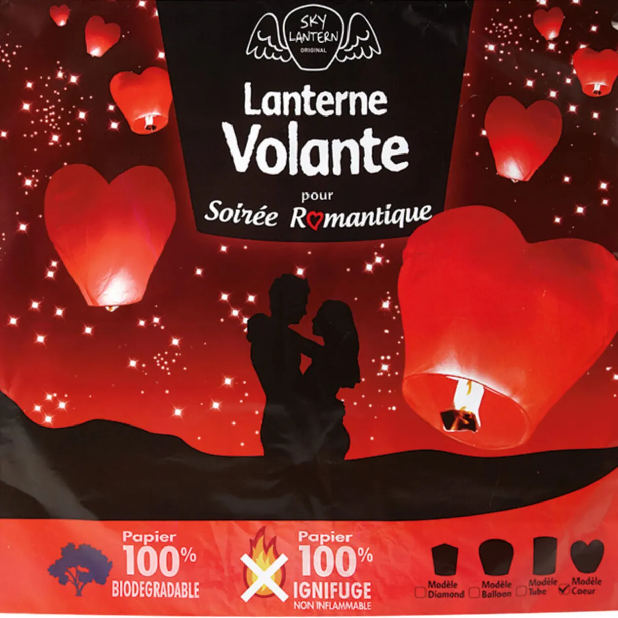 Best Gifi Lanterne volante coeur