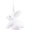 Gifi Lapin à suspendre blanc H10cm^ Décoration Sapin