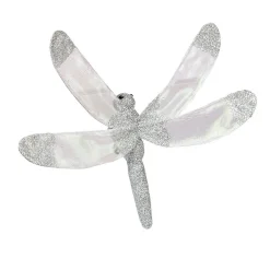 Gifi Libellule pailletée à clipser x 2 déco Noël^ Décoration Sapin