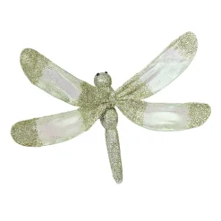 Gifi Libellule pailletée à clipser x 2 déco Noël^ Décoration Sapin