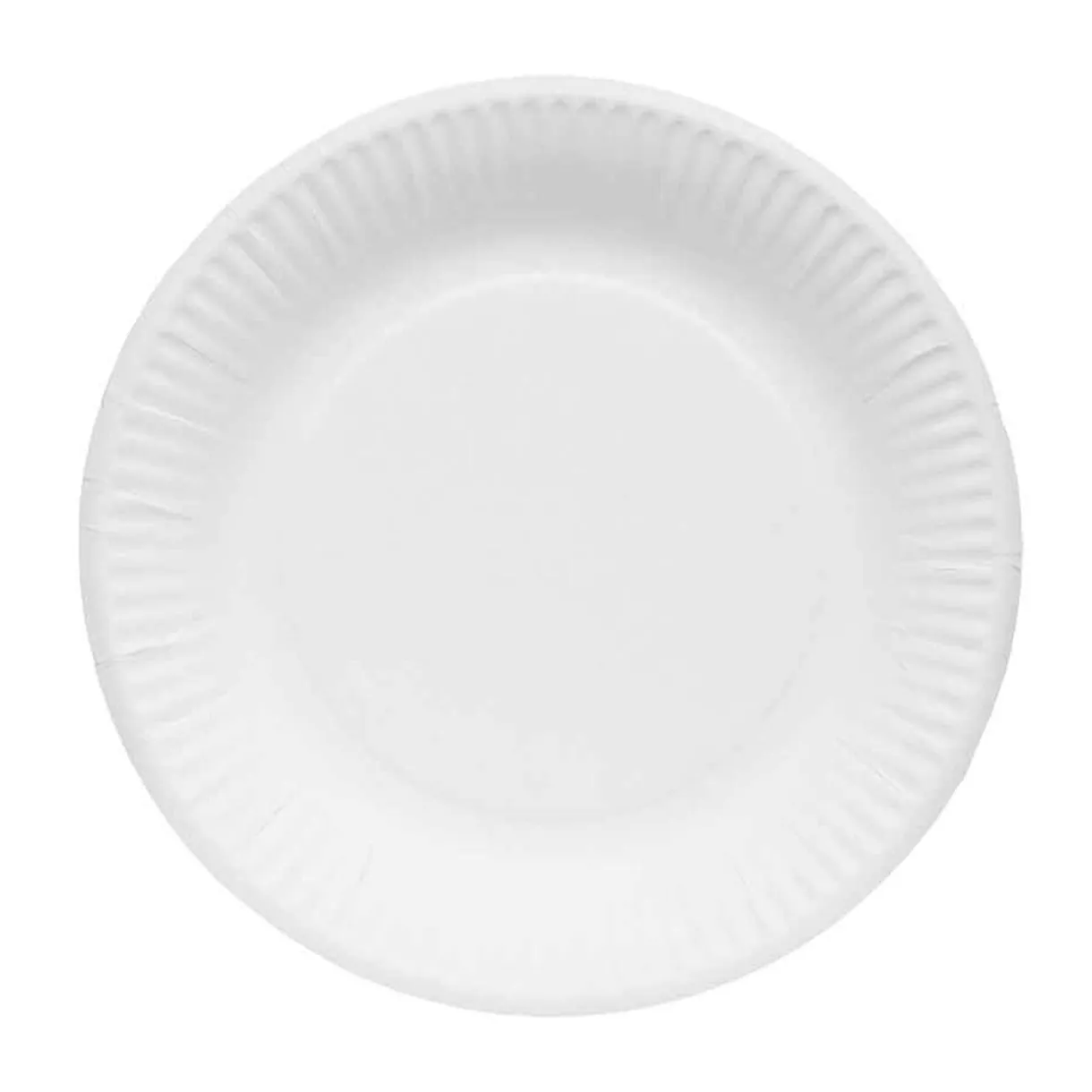 Best Gifi Lot de 150 assiettes en carton blanc