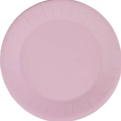 Clearance Gifi Lot de 10 assiettes en carton rose confetti Ø23 cm
