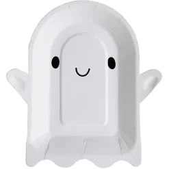 Best Gifi Lot de 10 assiettes en carton design fantôme