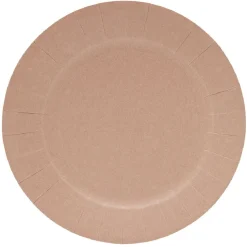 Sale Gifi Lot de 10 assiettes en carton Ø18cm rose
