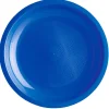 Clearance Gifi Lot de 6 assiettes en plastique bleu