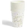 Outlet Gifi Lot de 8 gobelets Let's Party carton 24cl