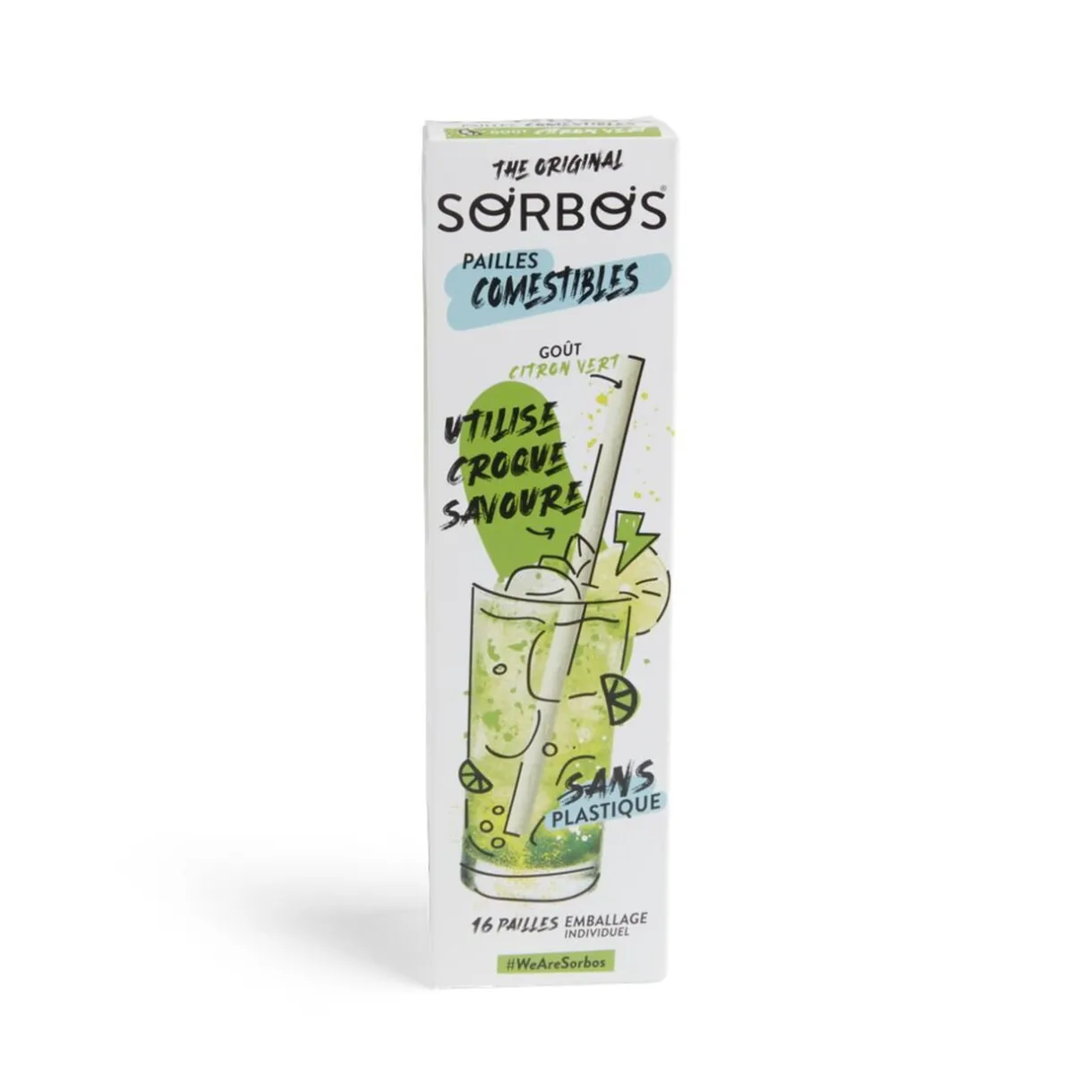 Clearance Gifi Lot de 6 pailles comestibles