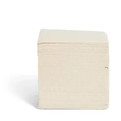 Outlet Gifi Lot de 50 serviettes cocktails beiges 20x20cm