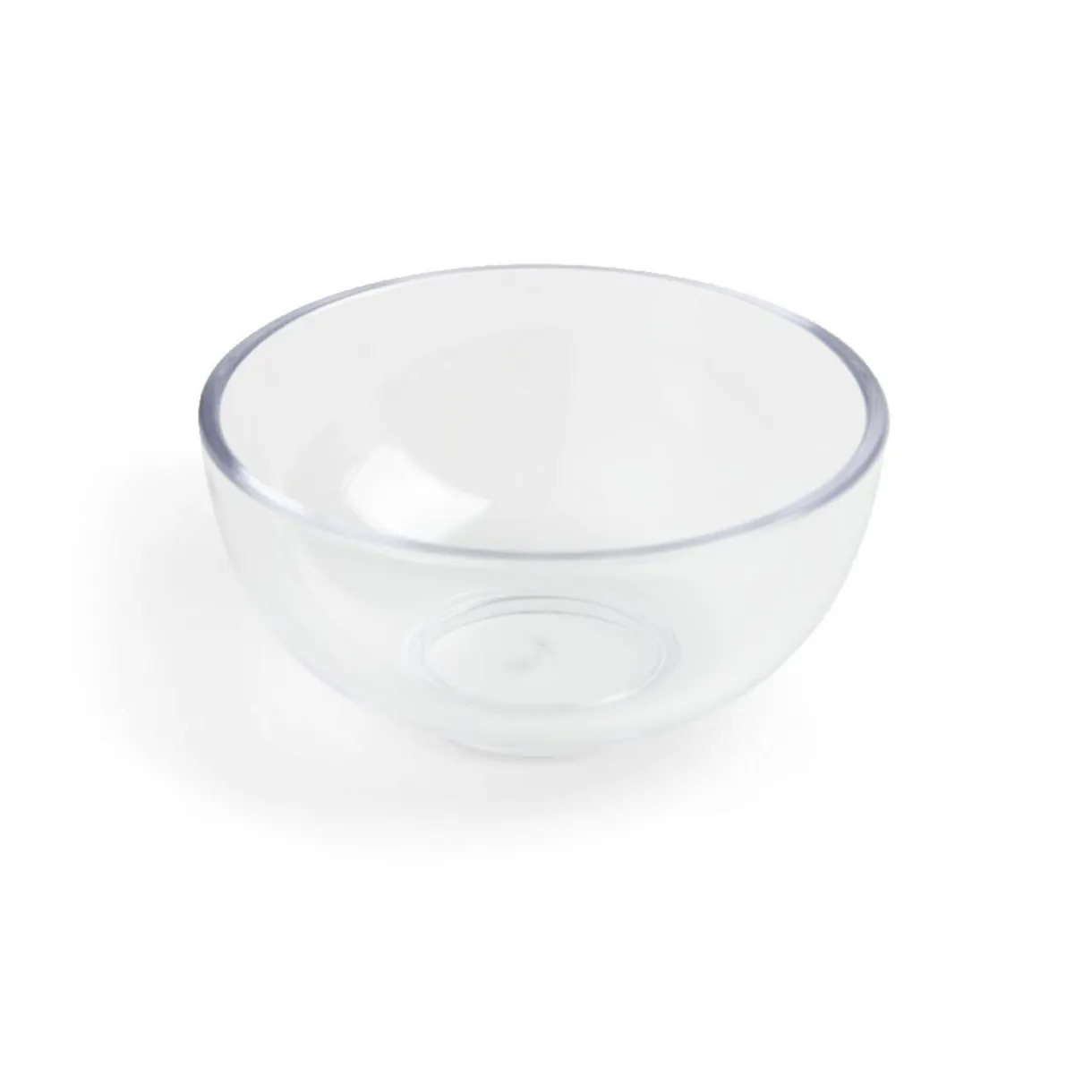 Outlet Gifi Lot de 6 verrines 120ml plastique transparent Ø8,3xH4cm