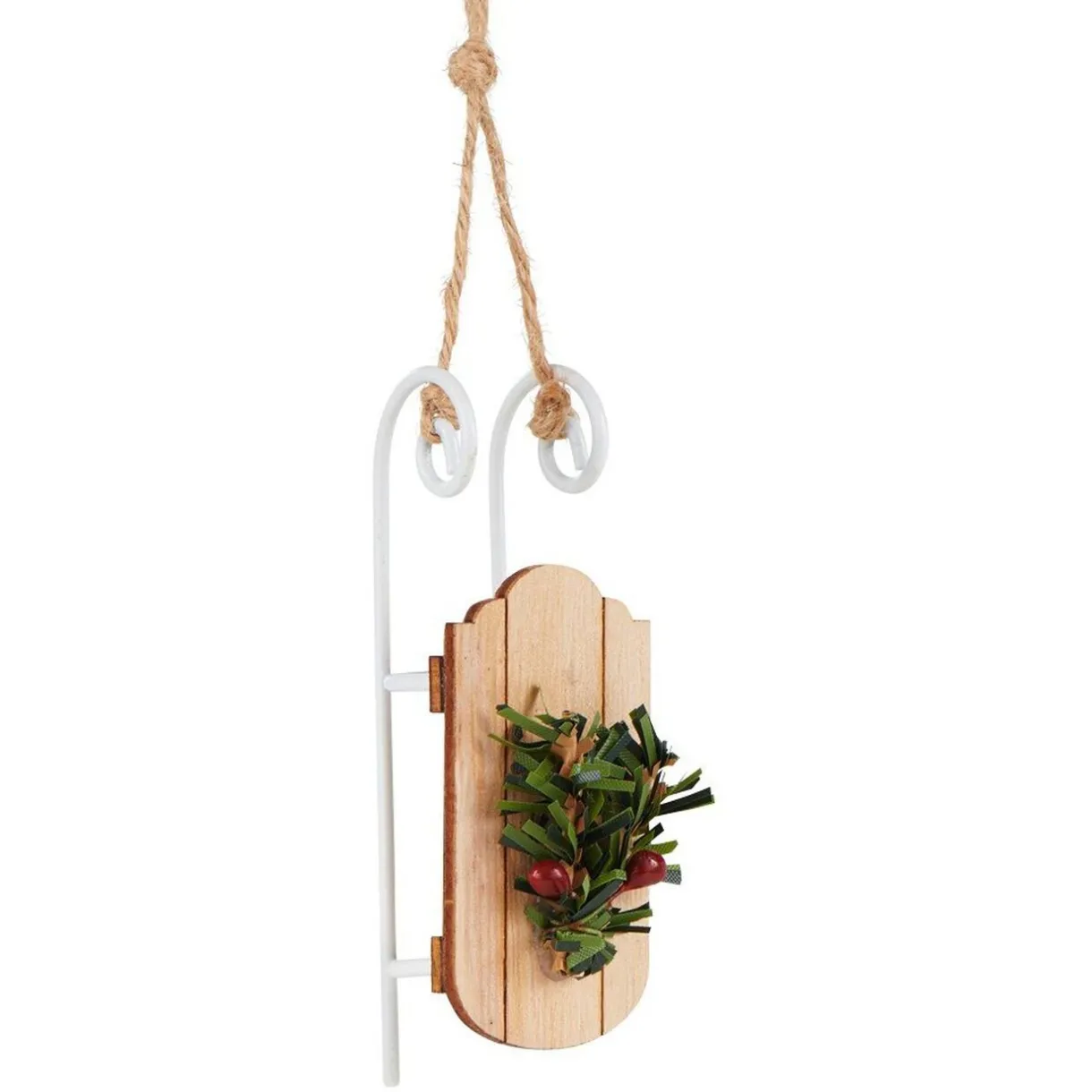 Gifi Luge de Noël à suspendre^ Décoration Sapin