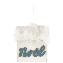 Gifi Maison de Noël à suspendre^ Décoration Sapin