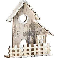 Gifi Maison Haute en bois^ Décoration Sapin