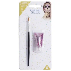 Best Gifi Maquillage paillettes avec pinceau - 4 coloris