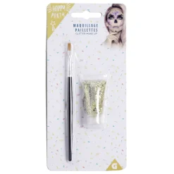 Best Gifi Maquillage paillettes avec pinceau - 4 coloris