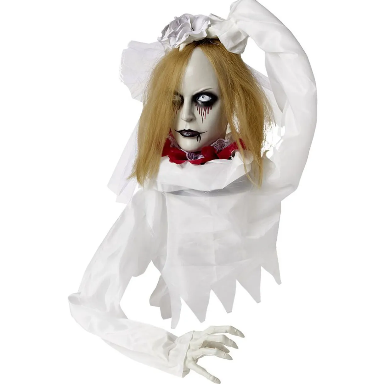 Discount Gifi Mariée animé dame blanche Halloween à poser