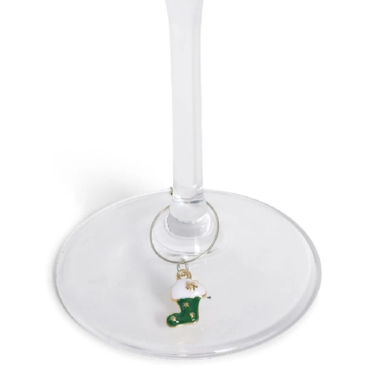 Outlet Gifi Marque verre décoratif Noël x6
