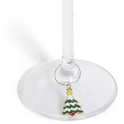 Outlet Gifi Marque verre décoratif Noël x6