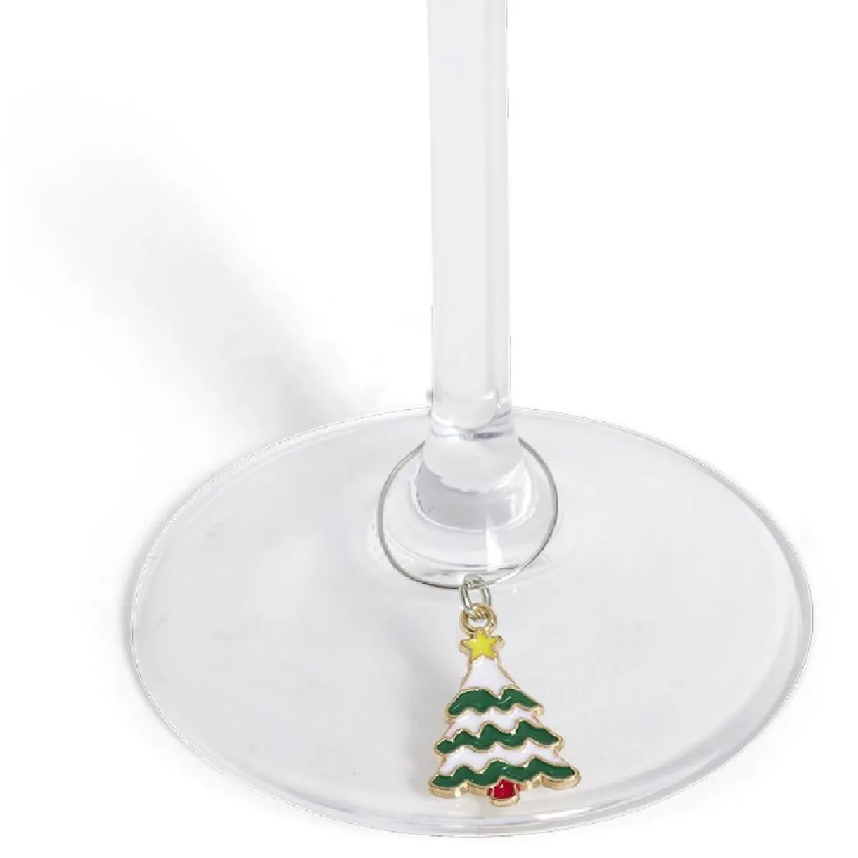 Outlet Gifi Marque verre décoratif Noël x6