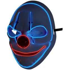 Clearance Gifi Masque adulte Halloween clown LED