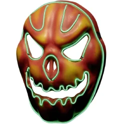 Best Gifi Masque citrouille lumineux Halloween