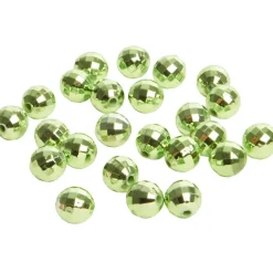 Outlet Gifi Mini boule décorative verte anis x24