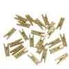 Sale Gifi Mini pince décorative dorée x24