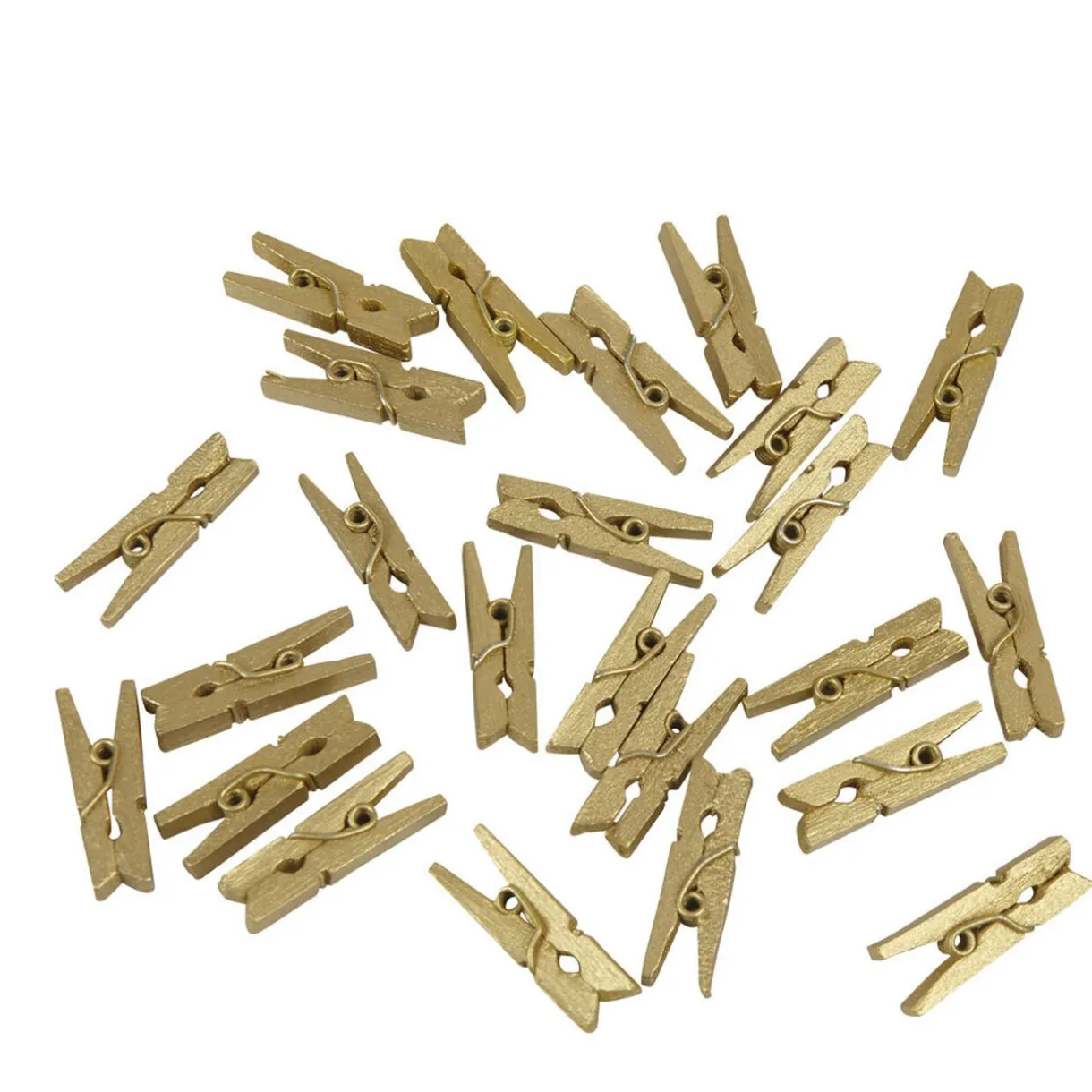 Sale Gifi Mini pince décorative dorée x24