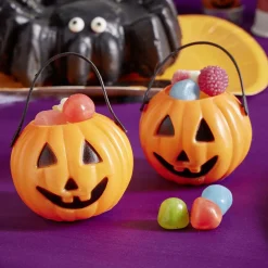 Outlet Gifi Mini seau à bonbon Halloween citrouille x6