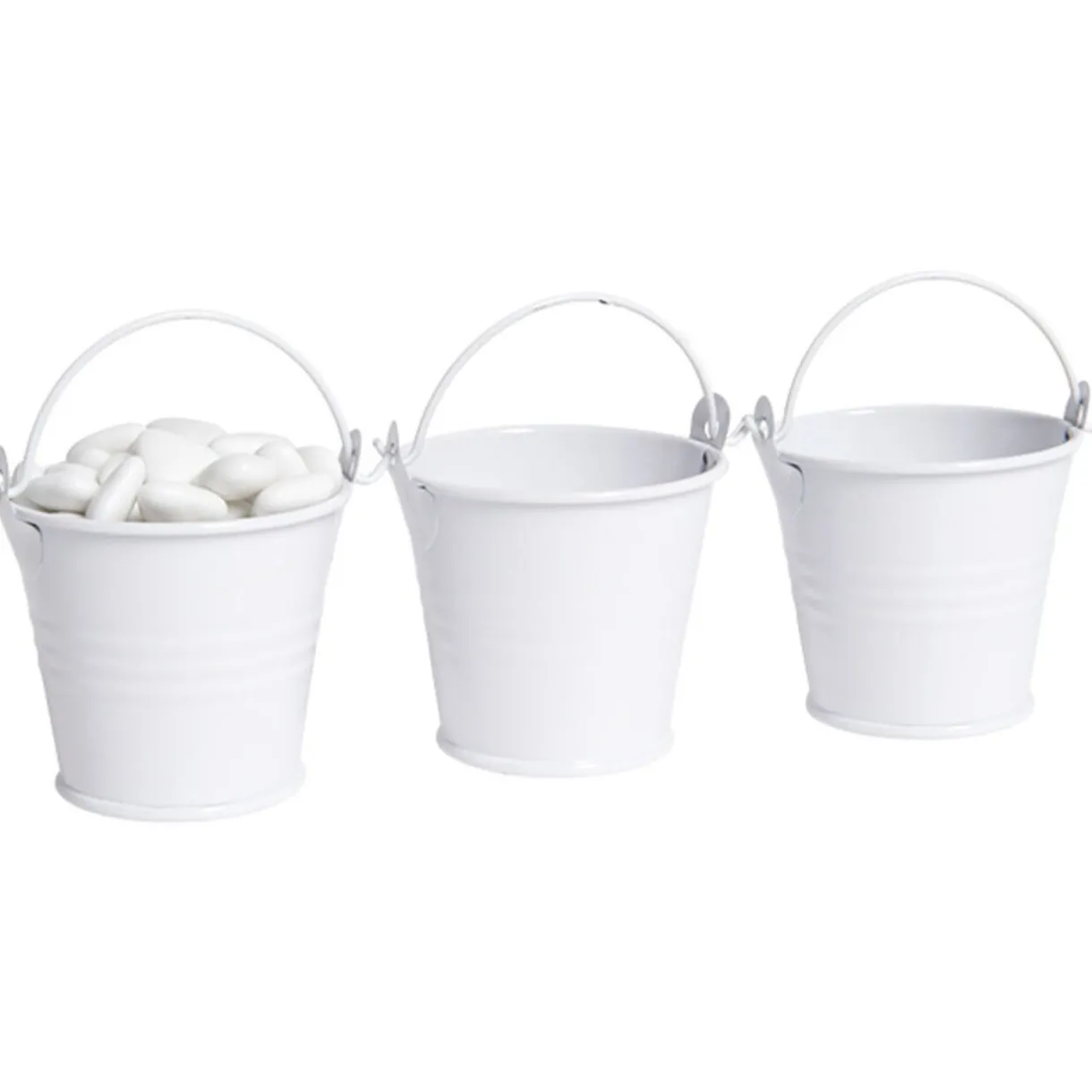 Outlet Gifi Mini seau blanc x3