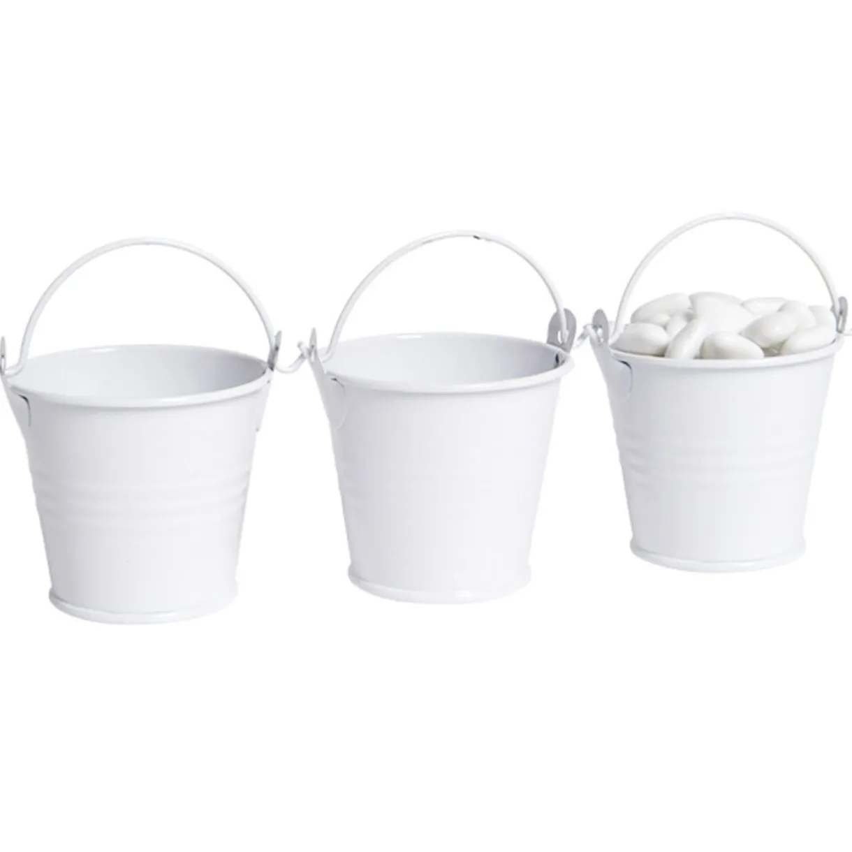 Outlet Gifi Mini seau blanc x3