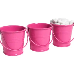 Sale Gifi Mini seau rose fuchsia x3